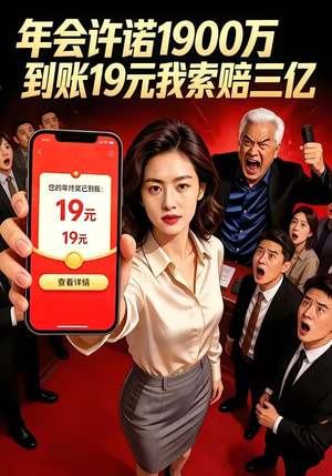 年会许诺1900万，到账19元我索赔三亿（75集）热播短剧推荐