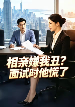 相亲嫌我丑？面试时他慌了（40集）好看的短剧推荐