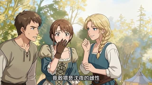 穿越兽世成女配，兽人弟弟狠狠宠（75集）每日分享短剧
