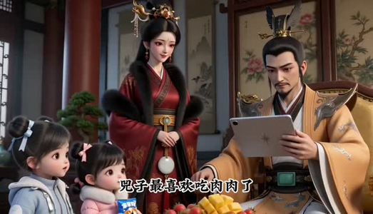大唐小奶团，天天来我家蹭饭（63集）一起追短剧