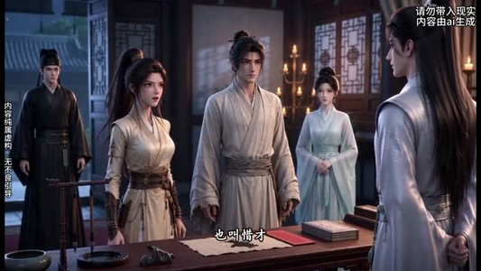 诗冠天下：靠作诗逆天改命（52集）短剧片段分享
