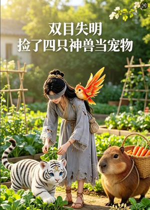 双目失明，捡了四只神兽当宠物（29集）爆款热门短剧