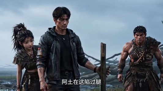 荒野坠落后我称王（56集）直接追到结尾