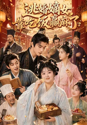 逃婚嫡女靠吃饭赢麻了（48集）战神短剧推荐