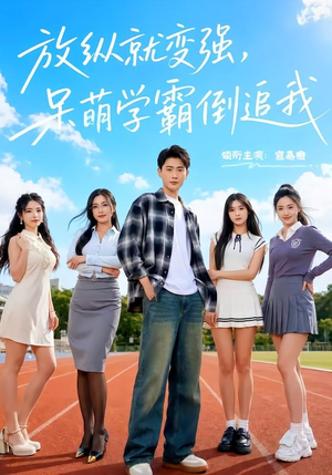 放纵就变强，呆萌学霸倒追我（80集）一起追短剧