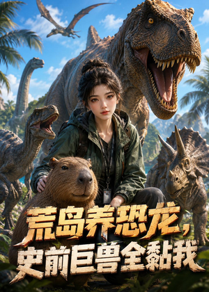 荒岛养恐龙，史前巨兽全黏我（40集）全集免费看短剧